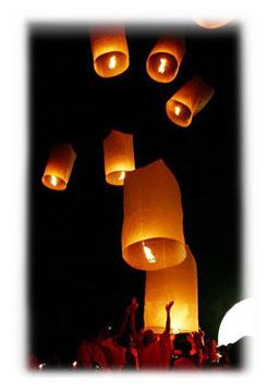 Offrez des lanternes chinoises