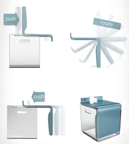 Puppo Chair - une table-fauteuil multifonctionnelle - 3