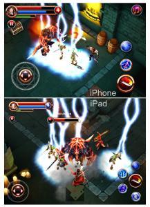 20 jeux iPad comparés à leur homologue iPhone