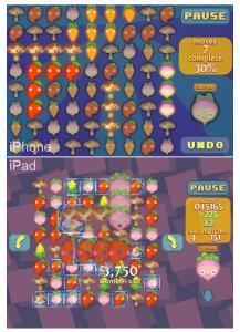 20 jeux iPad comparés à leur homologue iPhone