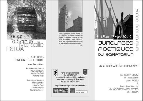 Jumelages poétiques du scriptorium 2