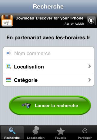 [News : Apps] Mes Horaires, vous demandez plus si votre magasin est ouvert !