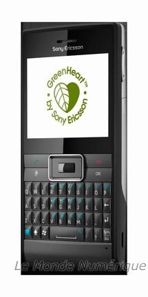 Sony Ericsson GreenHeart Aspen : L’écologie pour vendre un téléphone pro.