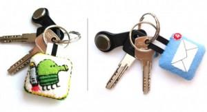 Porte-clés en forme d’applications iPhone – iPad