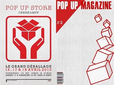 SAVE THE DATE : LE Pop Up Magazine 2.....Le guide pratique des marques