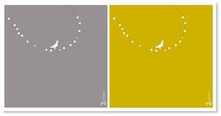 Zinzin affiche oiseau