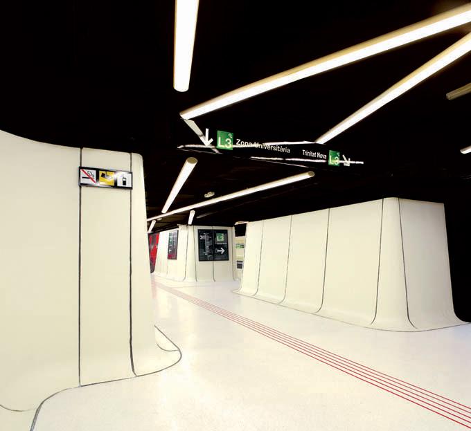 Station de métro Drassanes - Barcelone - 1