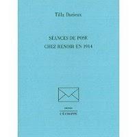 Séances de pose chez Renoir en 1914 par Tilla Durieux