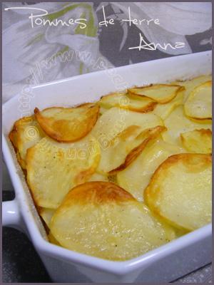 Pommes de terre Anna