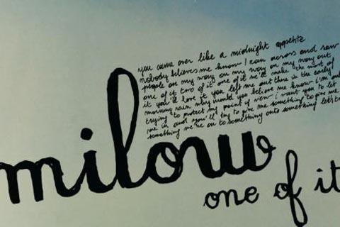 Milow ...One Of It ... son nouveau single ... la vidéo