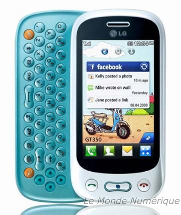 Smartphone LG GT350, le remplaçant du KS360