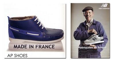 AP Shoes, New Balance : produits du terroir.