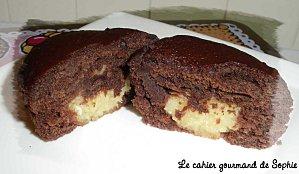 Muffin choco lemon curd (Magali)