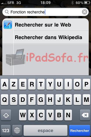 Wikipedia est bien présent dans l’iPhone OS