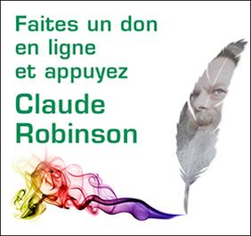 Un appui à Claude Robinson
