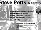 Steve Potts Family avril l'Atelier Chaudron