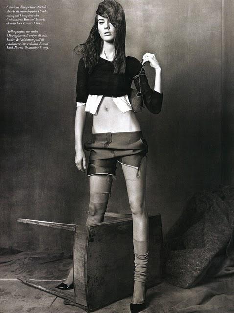 ♥ Photoshoot : Steven Meisel pour le Vogue Italia d'Avril ♥