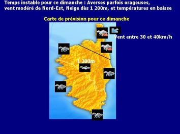 Une journée bien fraîche et instable aujourd'hui