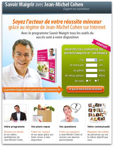 Jean-Michel Cohen se met en scène pour vous faire maigrir