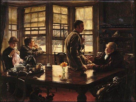 james tissot enfant prodigue dans vie moderne depart