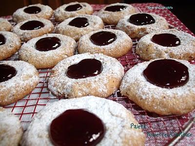 Thumbprints : petits gâteaux aux noisettes