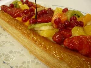 Tarte feuilletée aux fruits