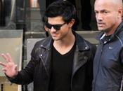 Taylor Lautner fait shopping Madrid