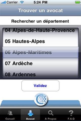 [News : Apps] Conseils – Avocats : 1er site français de conseils juridiques sur Appstore