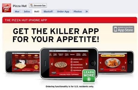 page facebook pizza hut