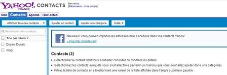 exporter les données de facebook