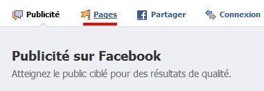Comment créer une page Fan Facebook ?