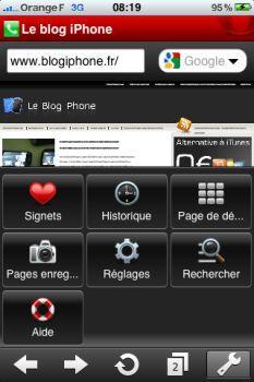 Opera Mini iPhone dispo dans l’App Store