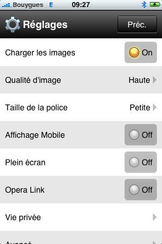 TEST Opera Mini : Le navigateur web est sur l’appstore
