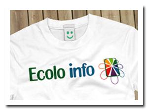 Nouveauté : Le tee-shirt Ecolo Info