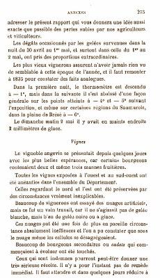 ..GROSSES GELÉES mai 1909.