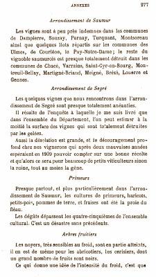 ..GROSSES GELÉES mai 1909.