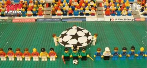 Ligue des champions ... Manchester-Bayern version Lego !!