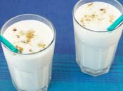 Lassi lait pistache fleur