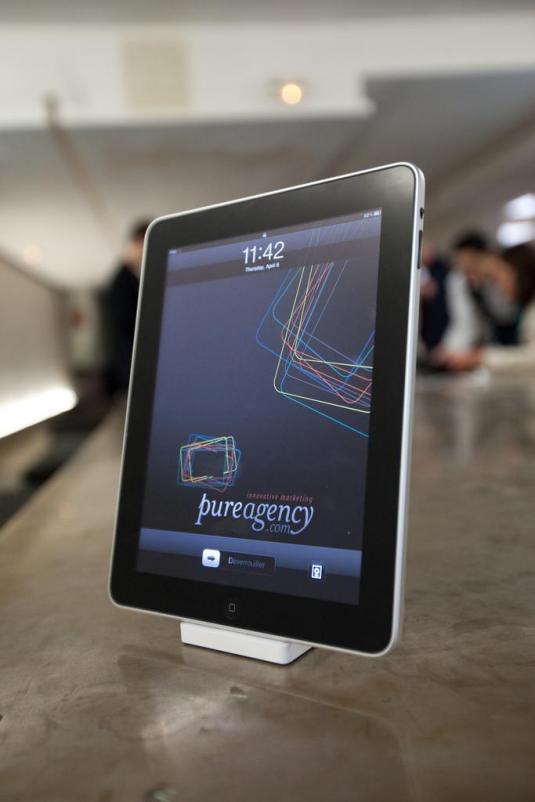 Pure Agency présente en avant-première l'iPad