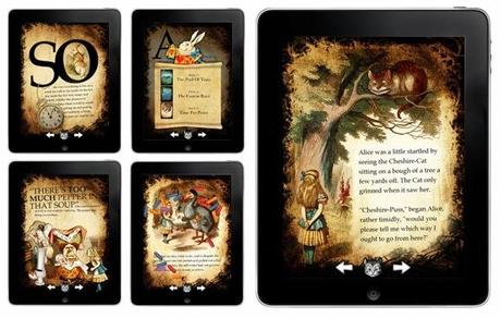 Alice au Pays des Merveilles remasterisé pour l’iPad