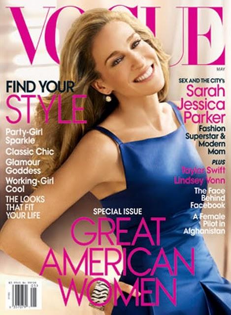 ✄ Sarah Jessica Parker en couverture du nouveau Vogue ✄