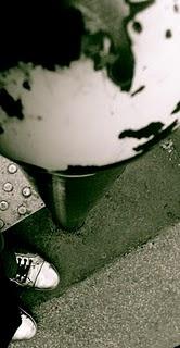 Where my feet were there