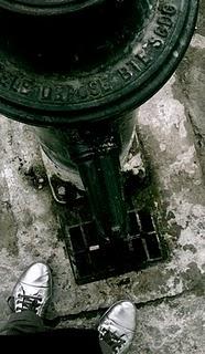 Where my feet were there