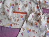 Tunique manches raglan pantacourt pour Apolline