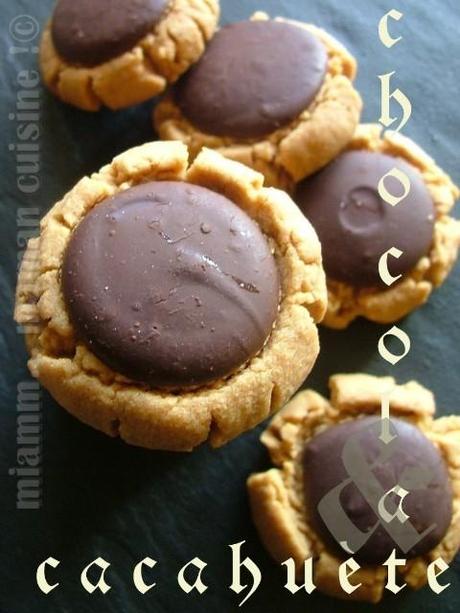 Cookies délicieusement sablés (sans farine, sans beurre... ou presque) cookie cacahuete sans farine