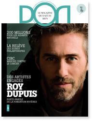 un magazine sur le don .. au Québec