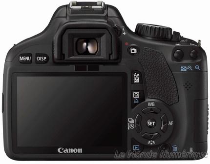 Série de nouveautés chez Canon, commençons par le reflex EOS 550D