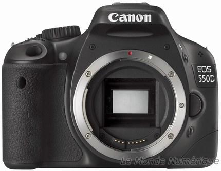 Série de nouveautés chez Canon, commençons par le reflex EOS 550D