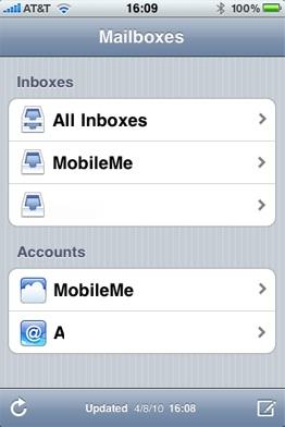 Nouvelles images et fonctionnalités du firmware 4 iPhone
