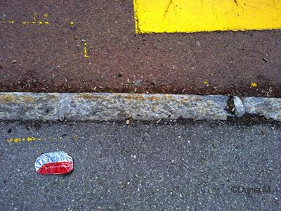 La Chaux-de-Fonds: déchets urbains canette